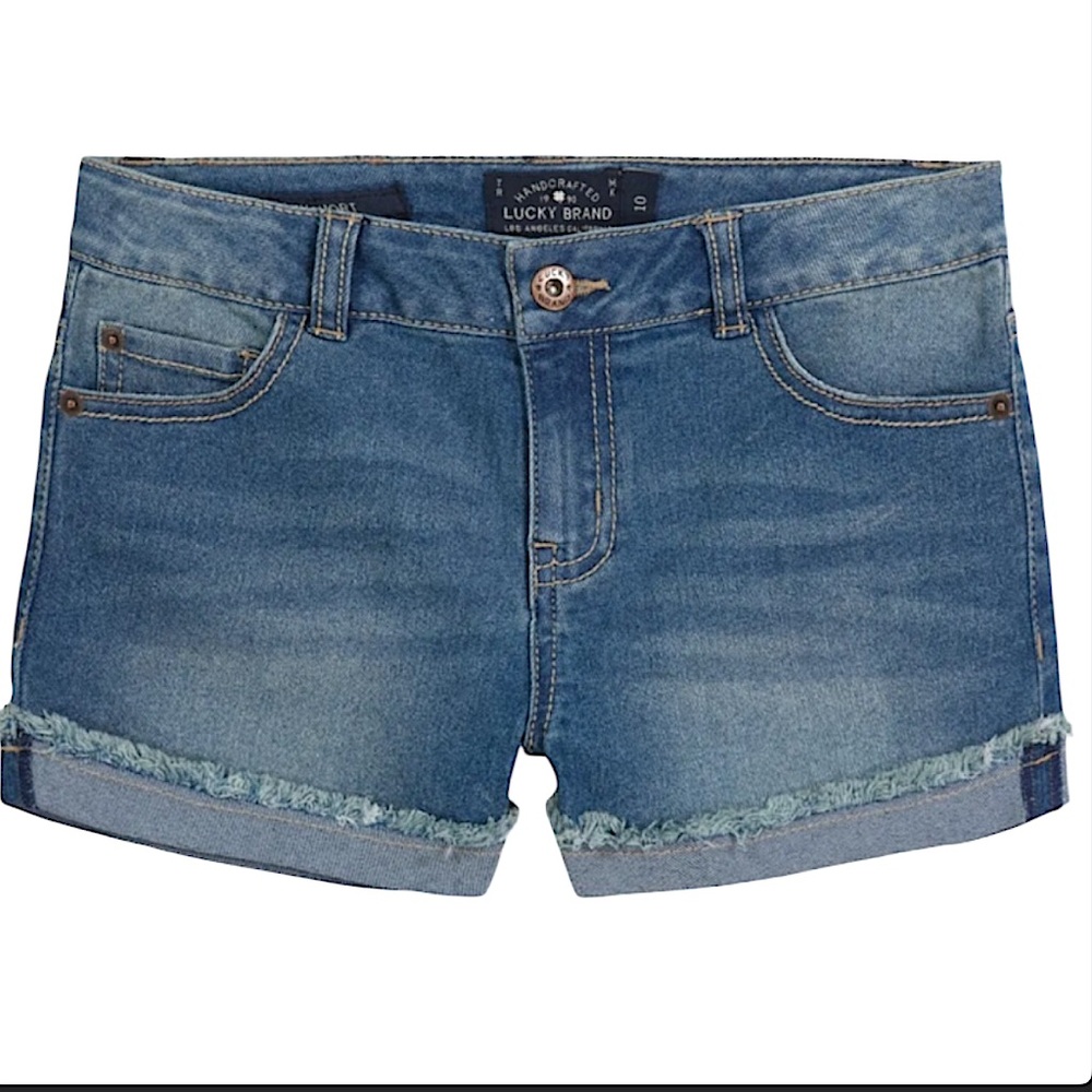 Lucky Brand Girls Riley Short Adjustable Waist Size 7